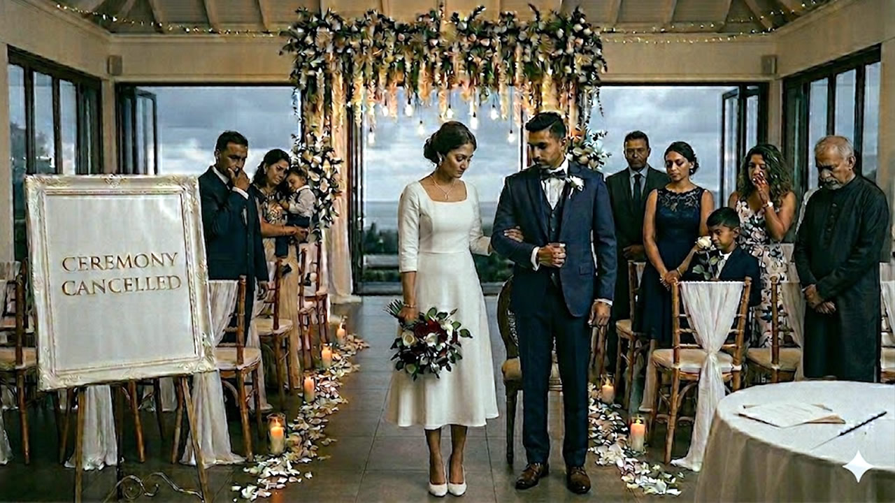 In Roches-Brunes: when the civil registrar stands up to the future bride and groom