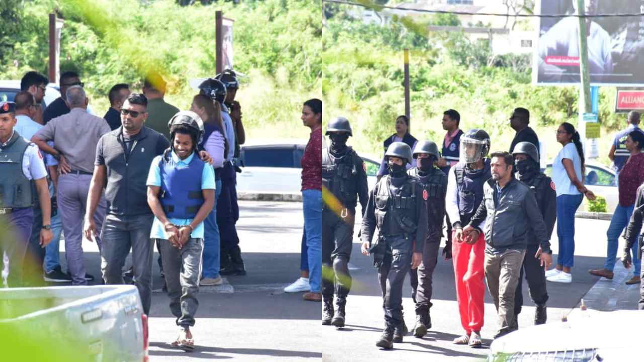 [Video] Reconstruction of the facts of the murder of Gino Bodha in Grand-Baie