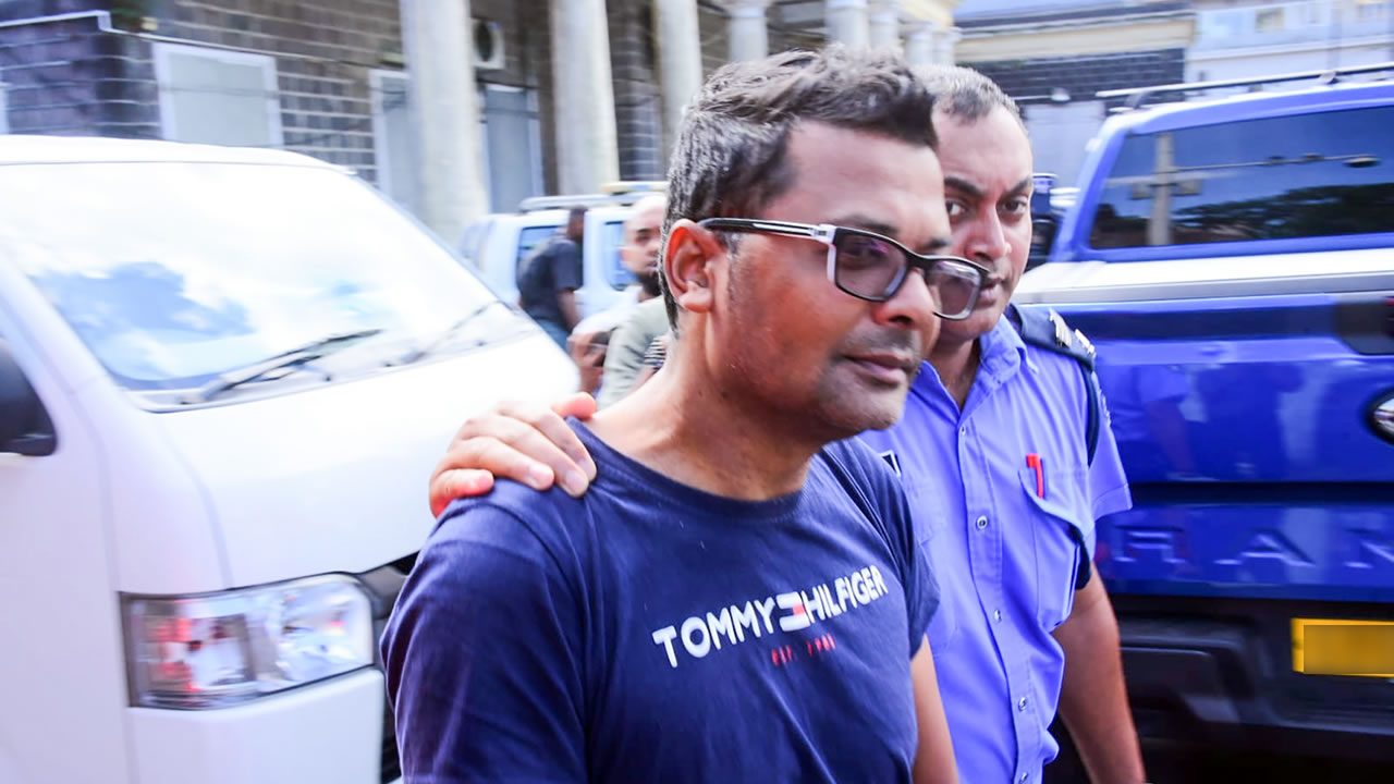 Curepipe Court: extended detention for Frédéric Pavaday until April 14