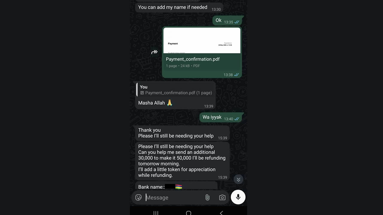 Digital scam - WhatsApp hacked: believing he was helping a friend, he lost Rs 20,000