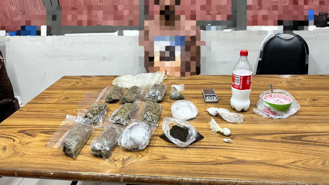 In 24 hours: Adsu seizes more than 11 kg of drugs and arrests six suspects