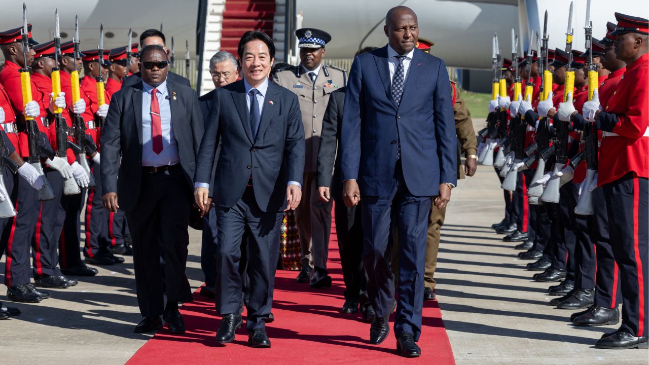 Taiwanese president leaves Eswatini after trip delayed by Chinese pressure, Taipei says