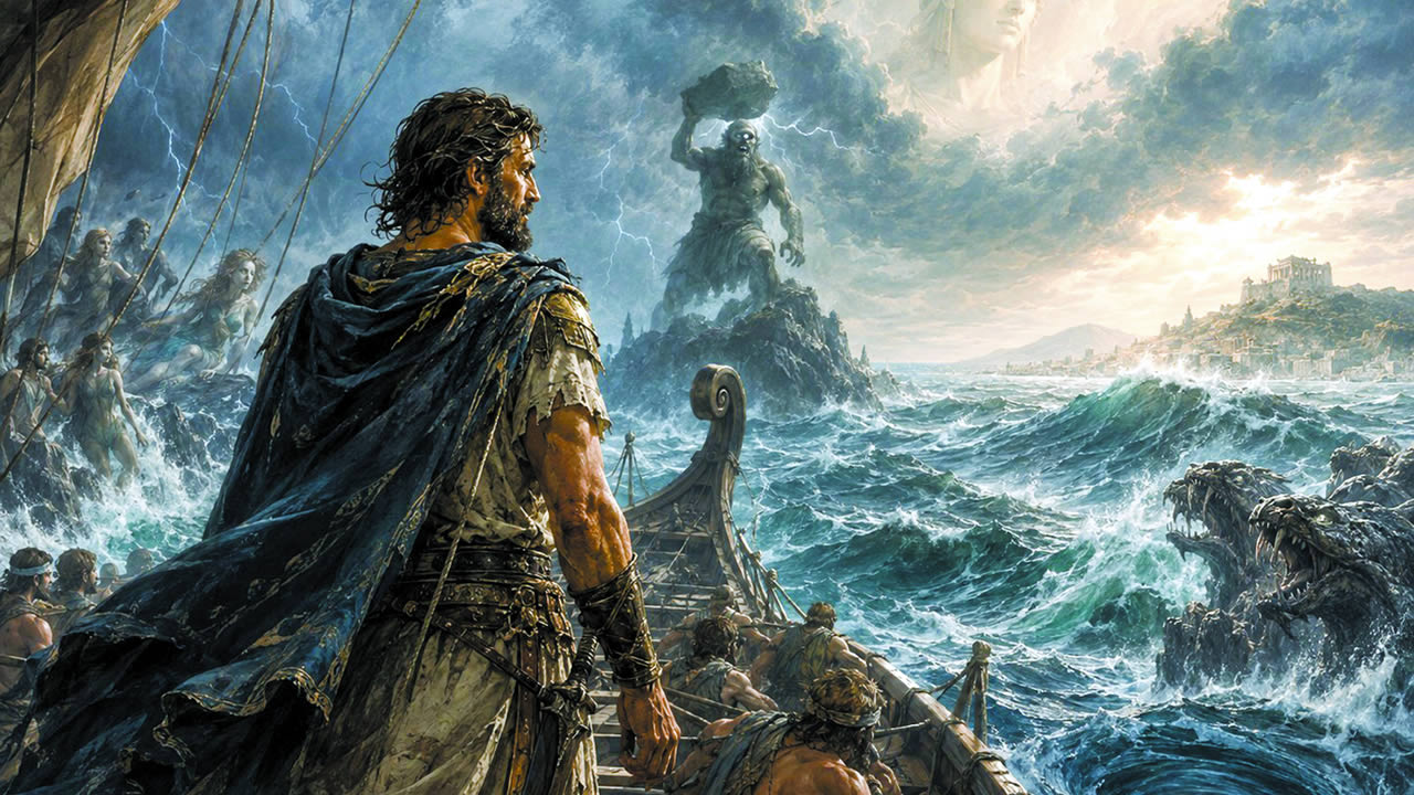 The Odyssey Explained: Ulysses' Journey