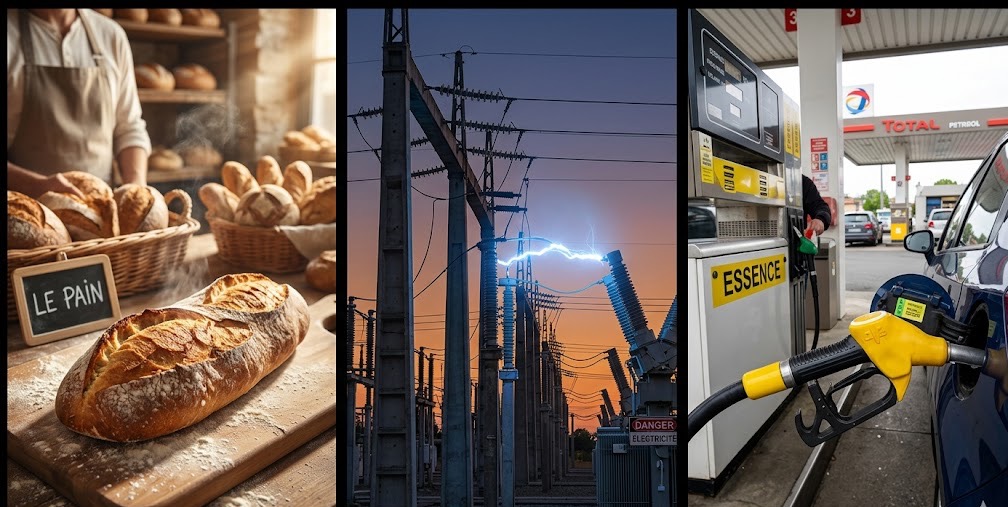 Rising prices Bread, electricity and gasoline on the grill