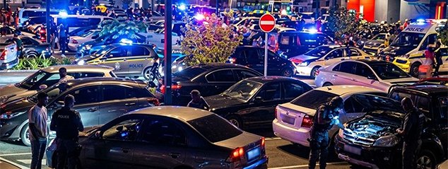 TRIBECA MALL | Car Meets rally 46 vehicles checked by police and one suspect arrested